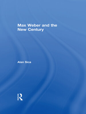 cover image of Max Weber and the New Century